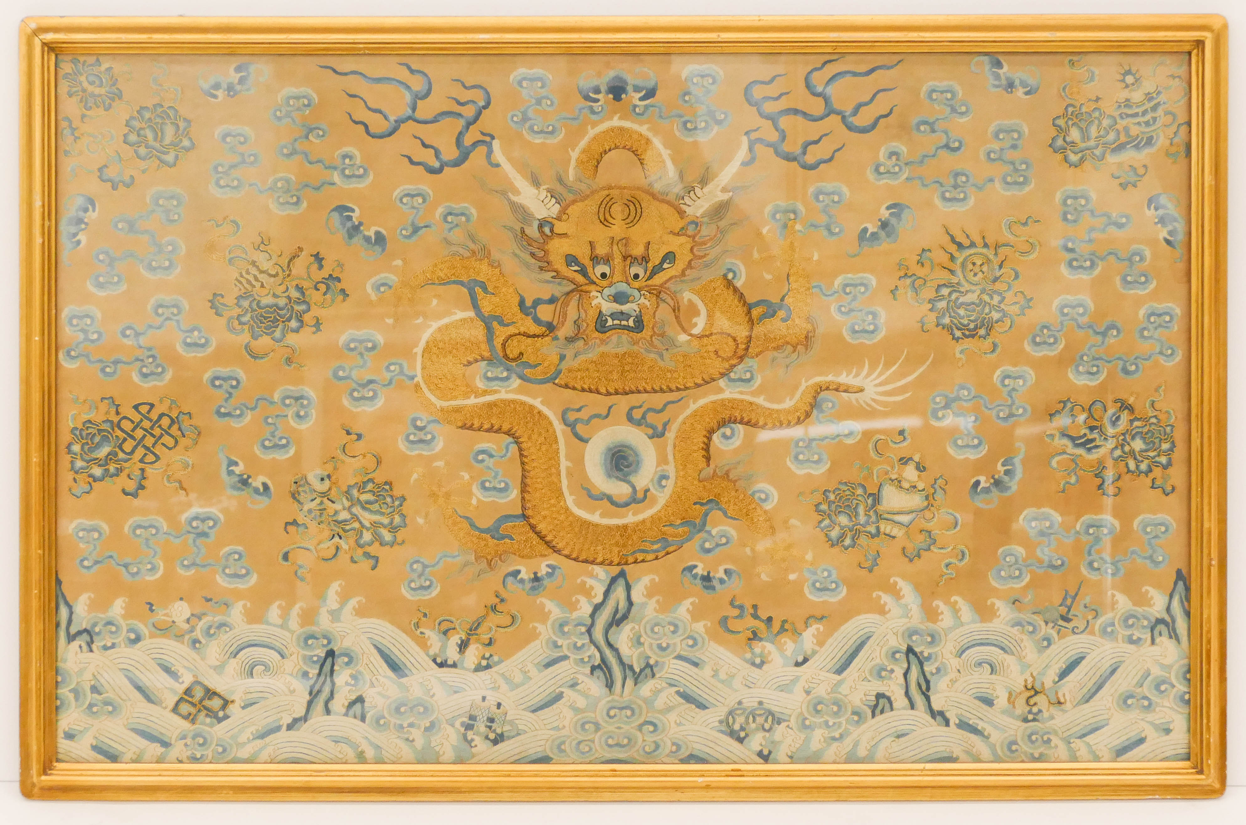 Chinese Qing Imperial Dragon Gold 2d7436