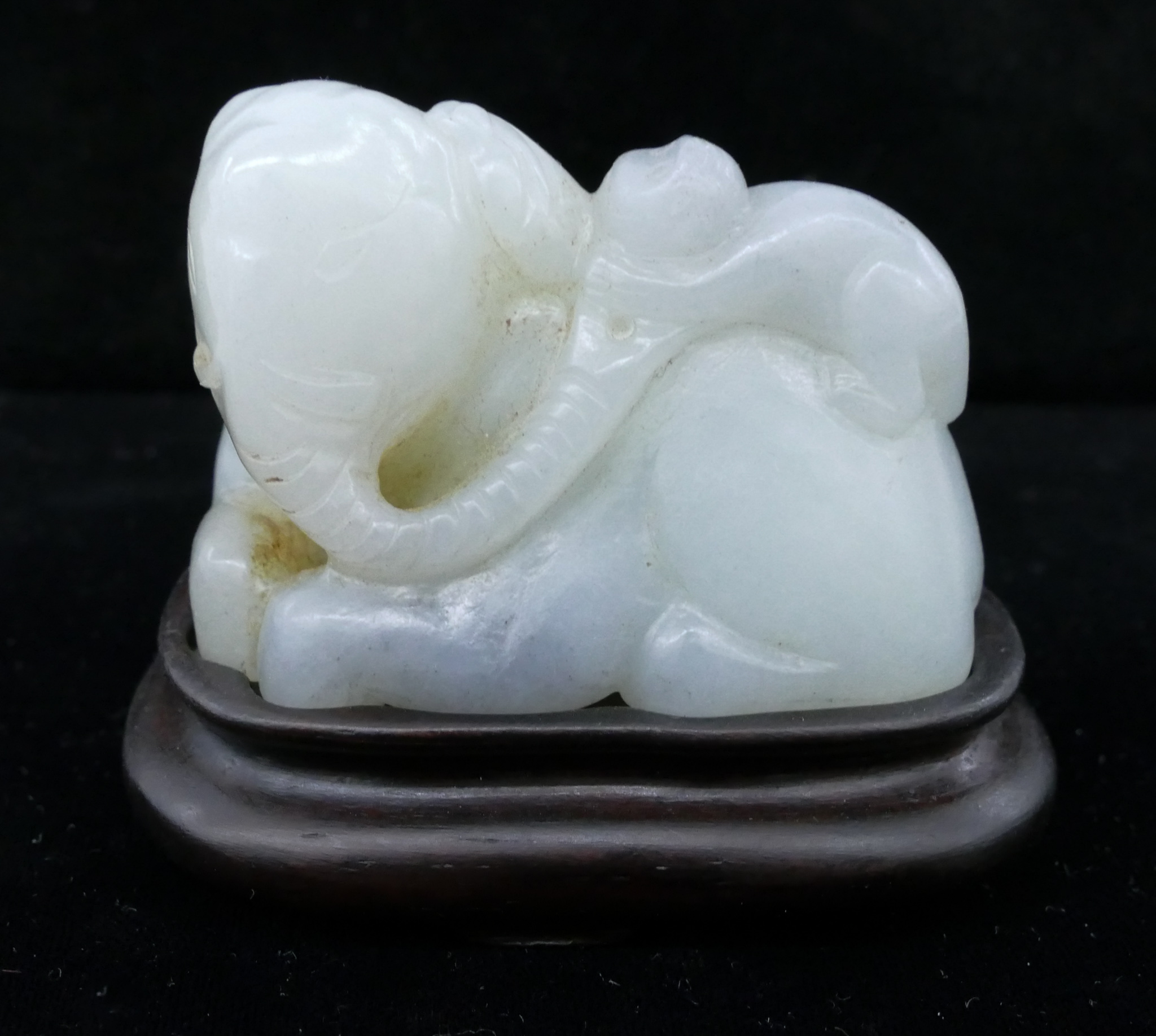 Chinese Grey Jade Elephant and 2d75a2