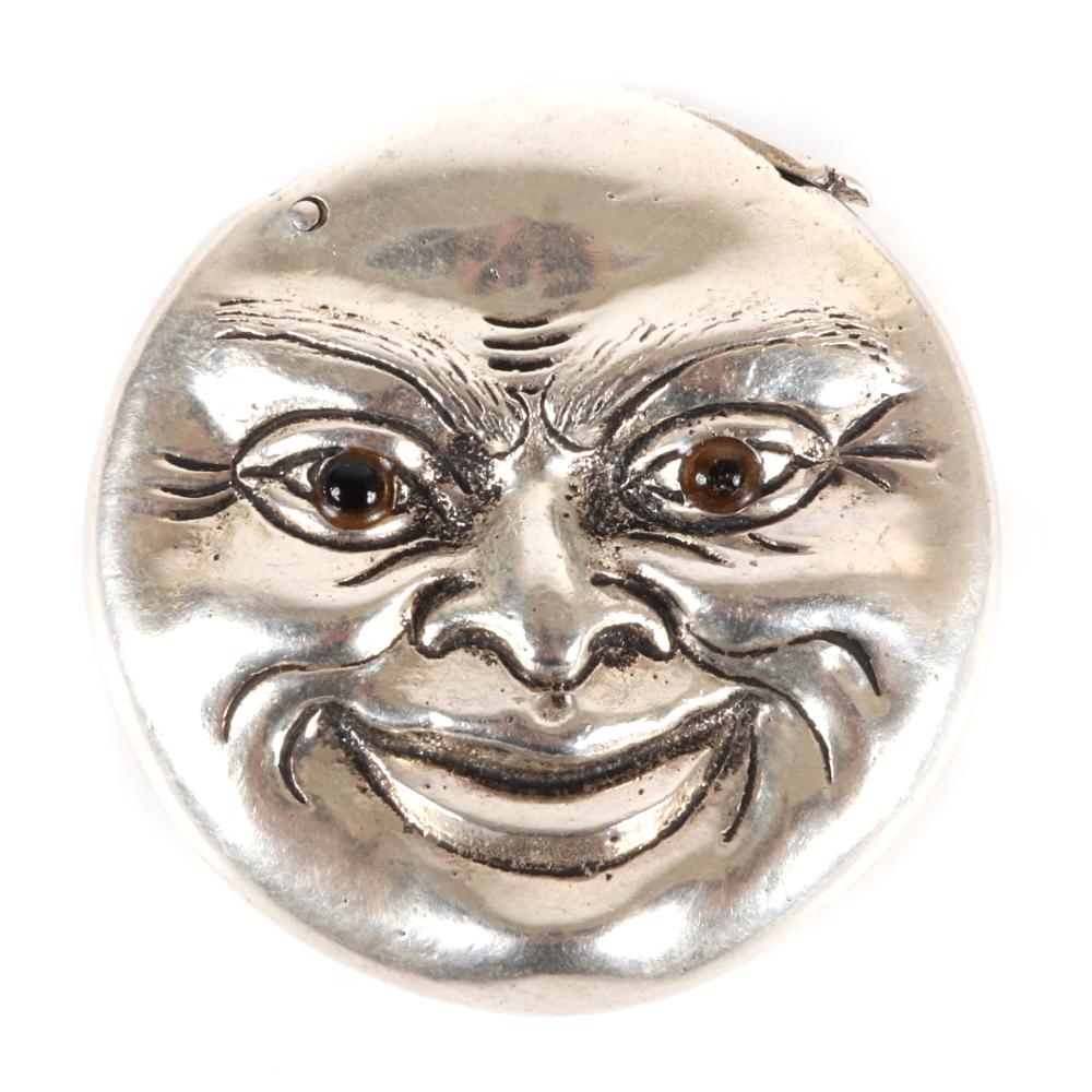 FIGURAL SILVER MAN IN THE FULL 2d8cad