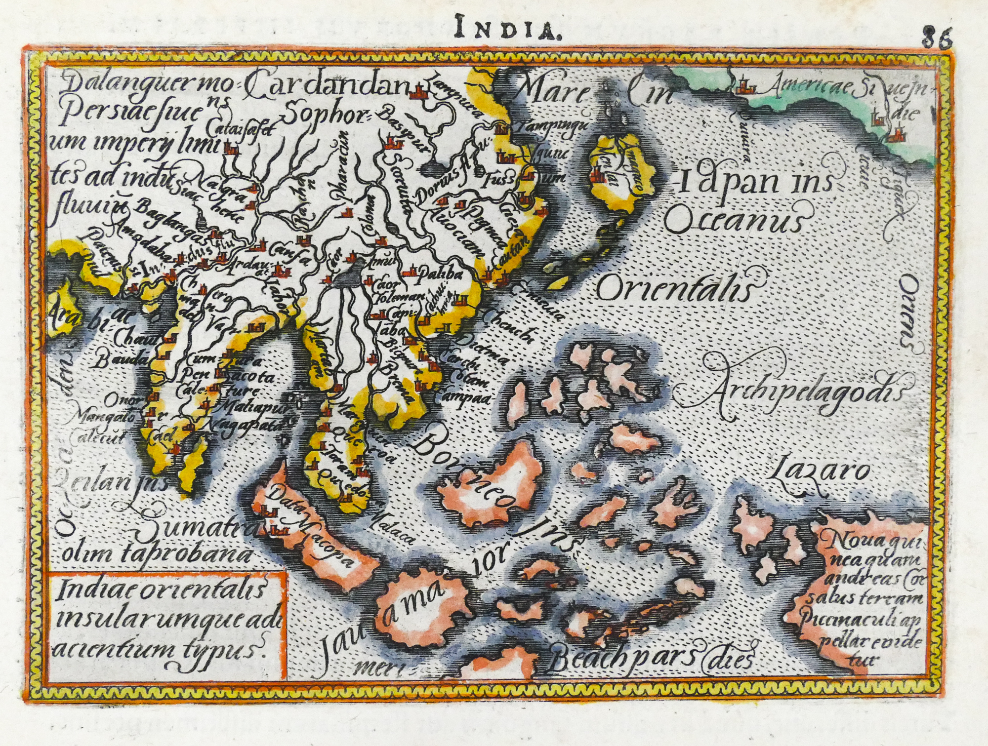 Abraham Ortelius Indiae Orientalis 2d9a1a