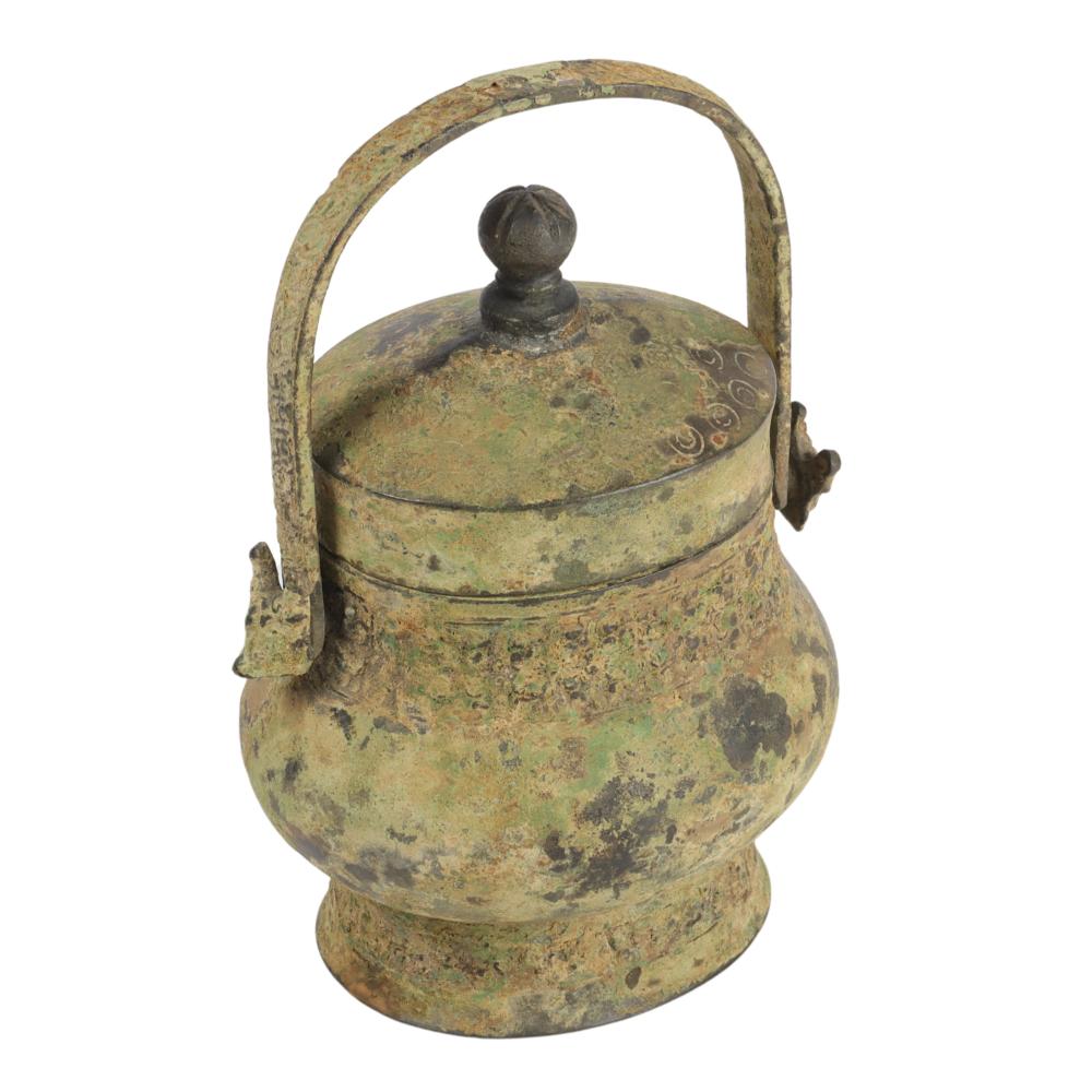CHINESE ARCHAIC BRONZE COVERED 2d85dc