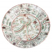 CHINESE SWATOW WARE POLYCHROME DECORATED