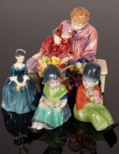 A Royal Doulton figure group, The Flower