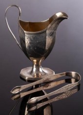 A George III silver cream jug  2db713
