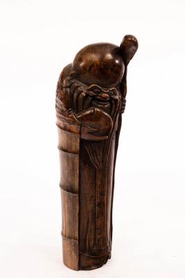 A Chinese carved bamboo figure 2dc470