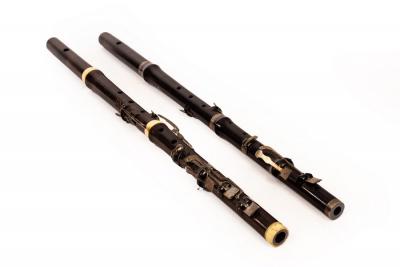 A rosewood 8 key flute Monzani 2dc483