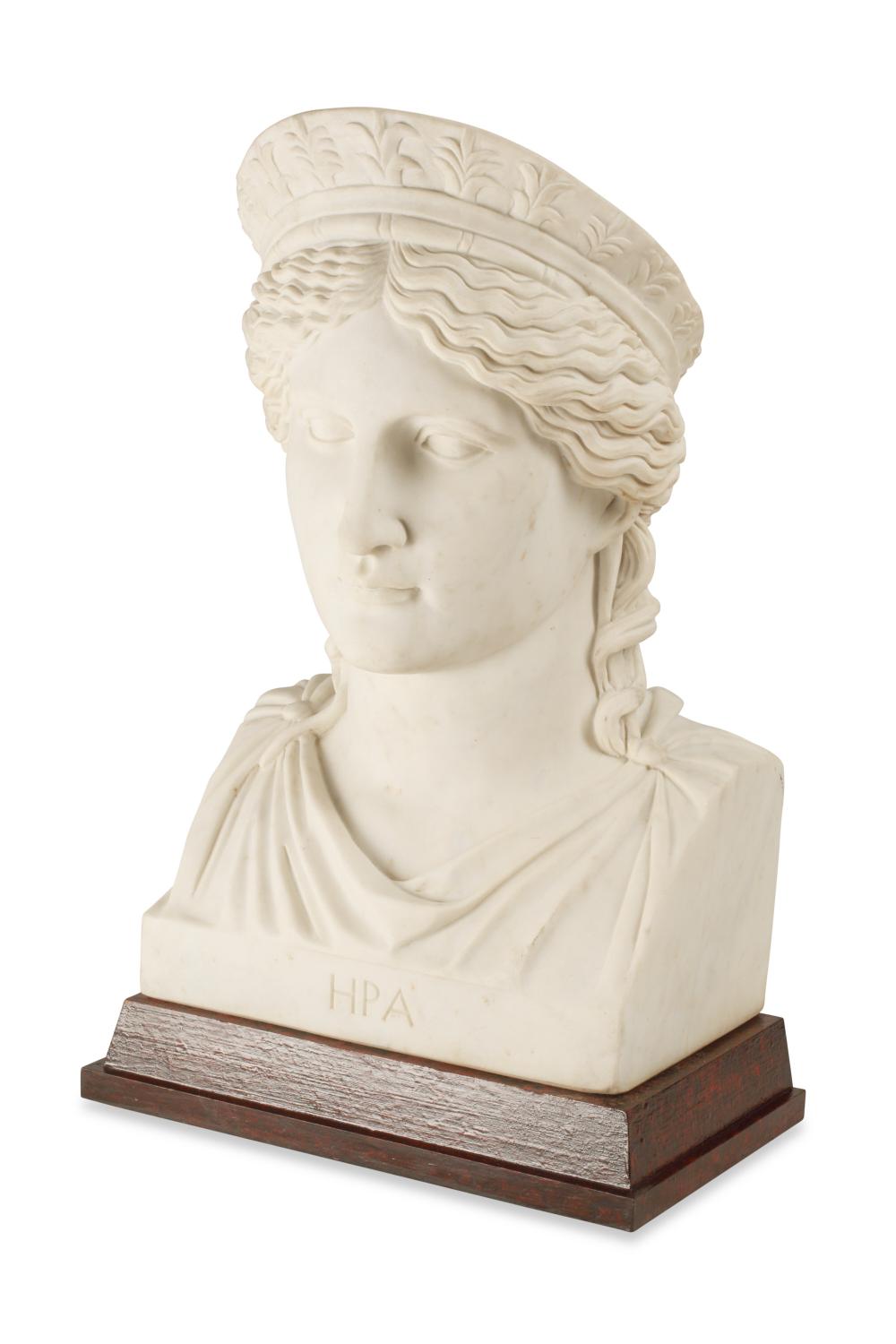 A NEOCLASSICAL STYLE MARBLE BUST 2dae06