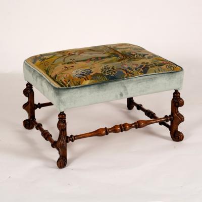 A rectangular Flemish oak stool  2dd843