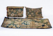 A French tapestry border fragment, 17th