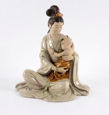 A Chinese pottery figure by Liu 2de6b8