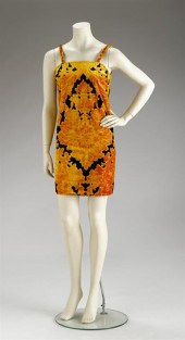 Rudi Gernreich tapestry mini dress 