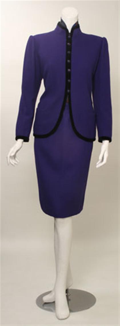 Two Ungaro skirt suits    1970s-80s