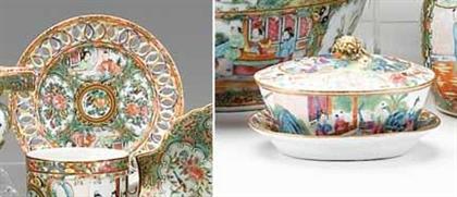 Chinese export porcelain Rose Mandarin 493e0