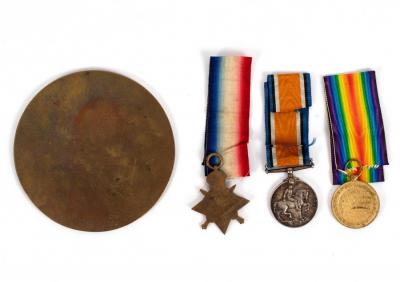 A WWI casualty group to Private 2dd281