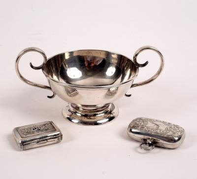 An Edwardian silver sovereign holder  2dd629