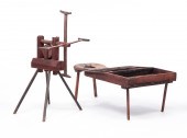 AMERICAN YARN WINDER AND COBBLERS BENCH.