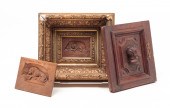 THREE EUROPEAN CARVED PLAQUES. Late
