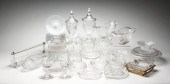 COLLECTION OF HEISEY GLASS. First half