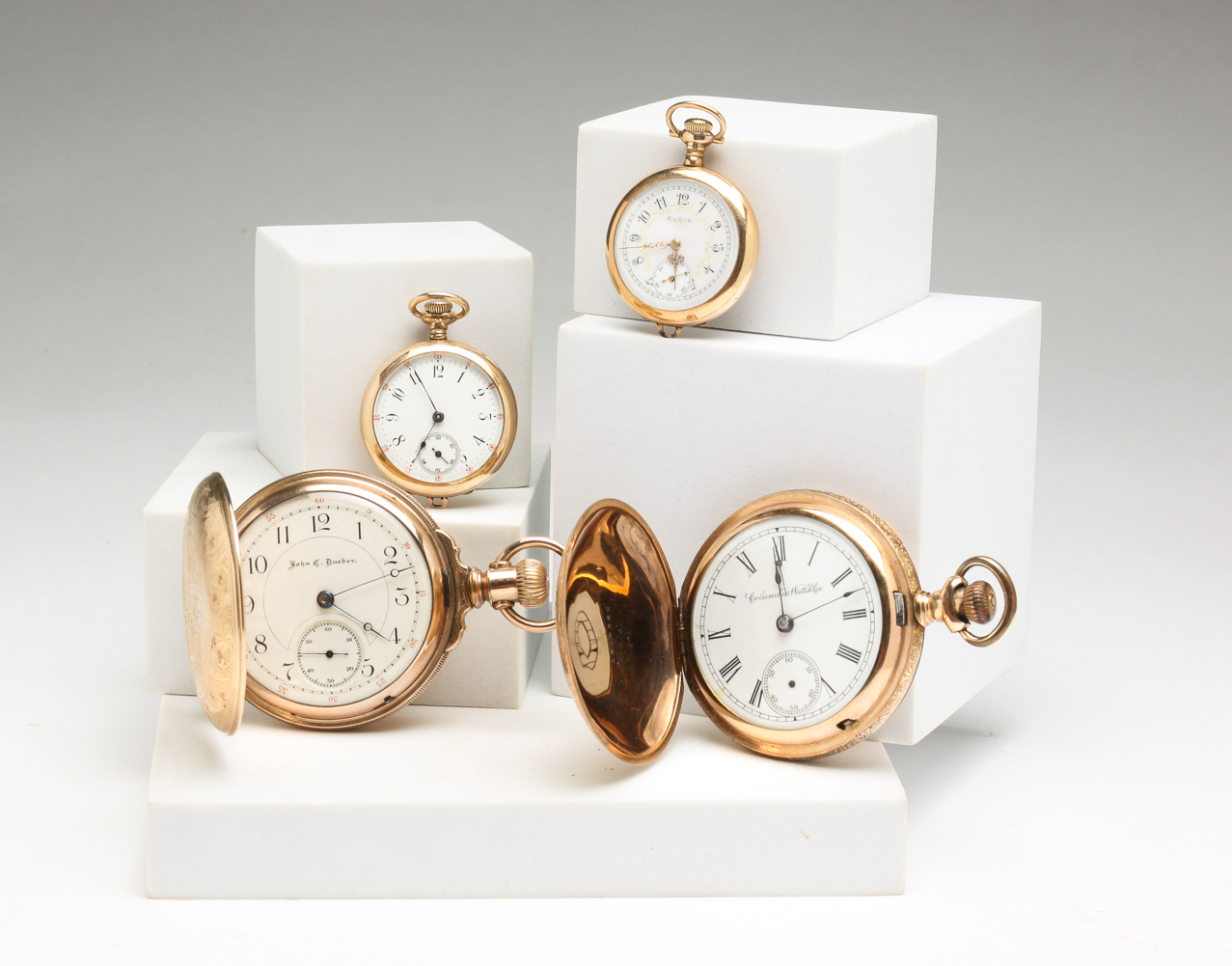 FOUR WATCHES Late 19th early 2e0312