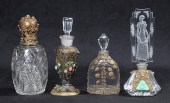  4 Czech scent bottles to include 2e078c