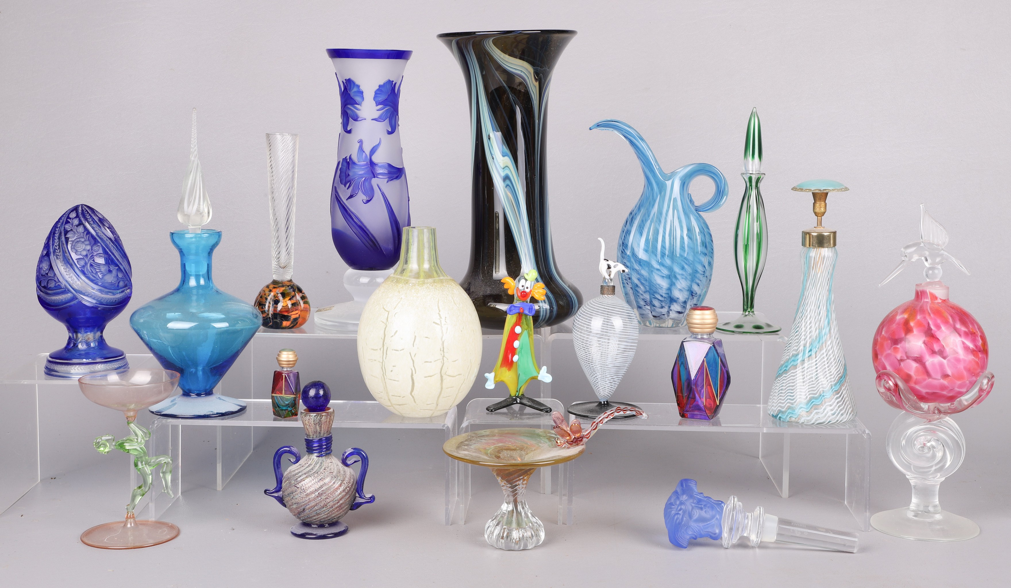 Art glass grouping to include Czech 2e07bd