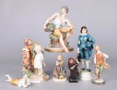  7 Porcelain and pottery figures 2e0804