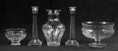 Waterford crystal vase bowl candlesticks 2e098d