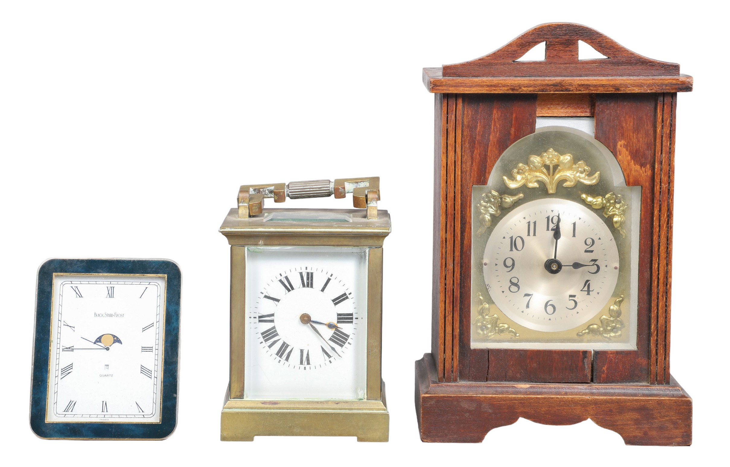  3 Carriage clock mantle clock  2e0b6c