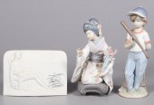  3 Lladro porcelain figurines  2e0bbe
