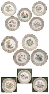 (13) Lenox porcelain collector plates,