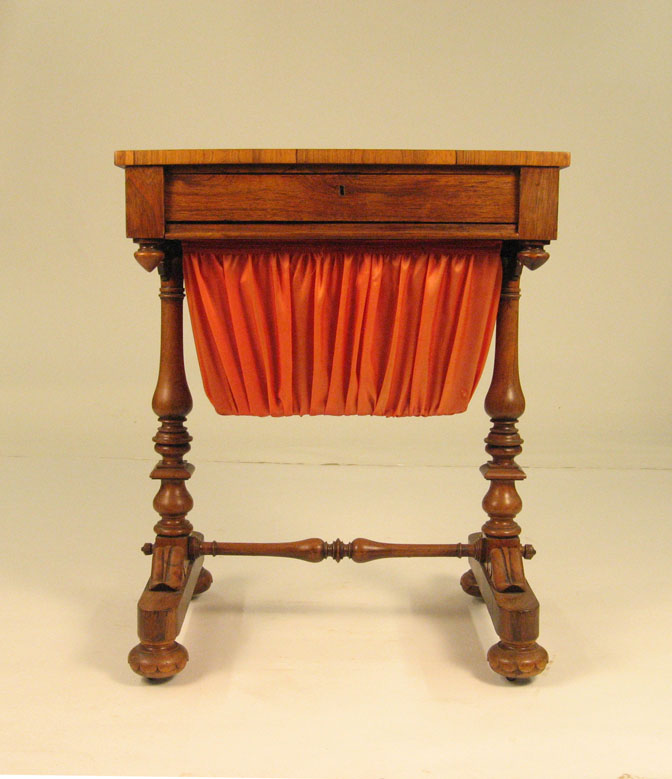Victorian rosewood sewing table 49aed