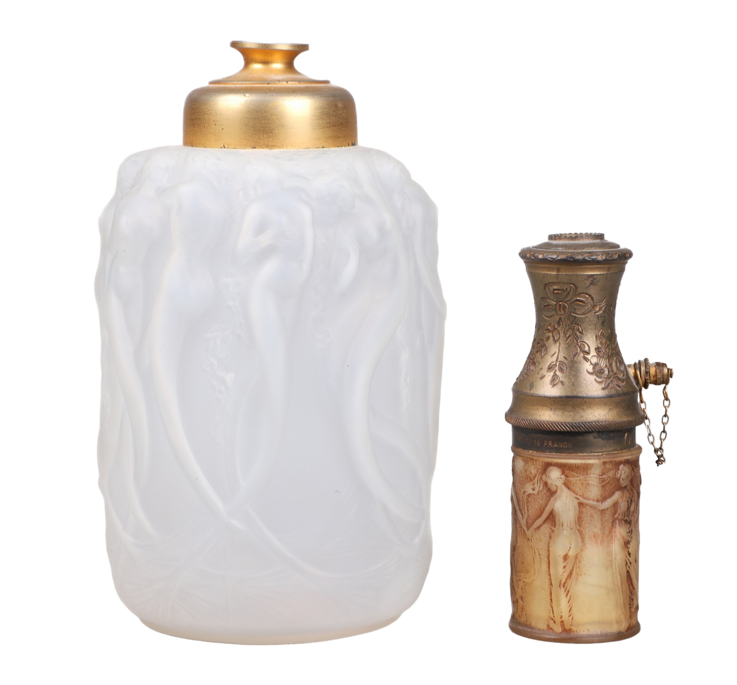  2 Lalique scent bottles to include 2e0e6d