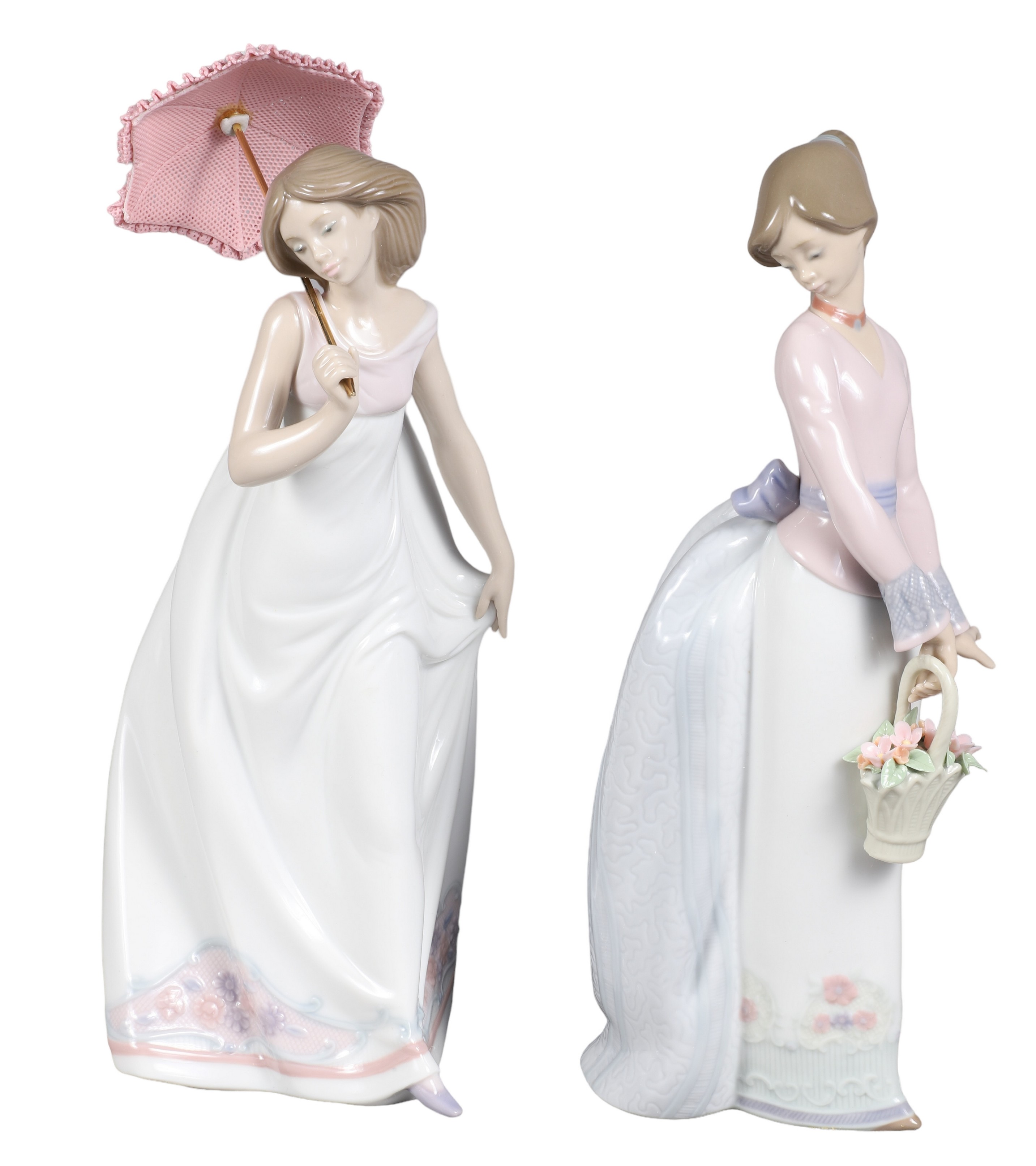  2 Lladro porcelain figurines  2e1103