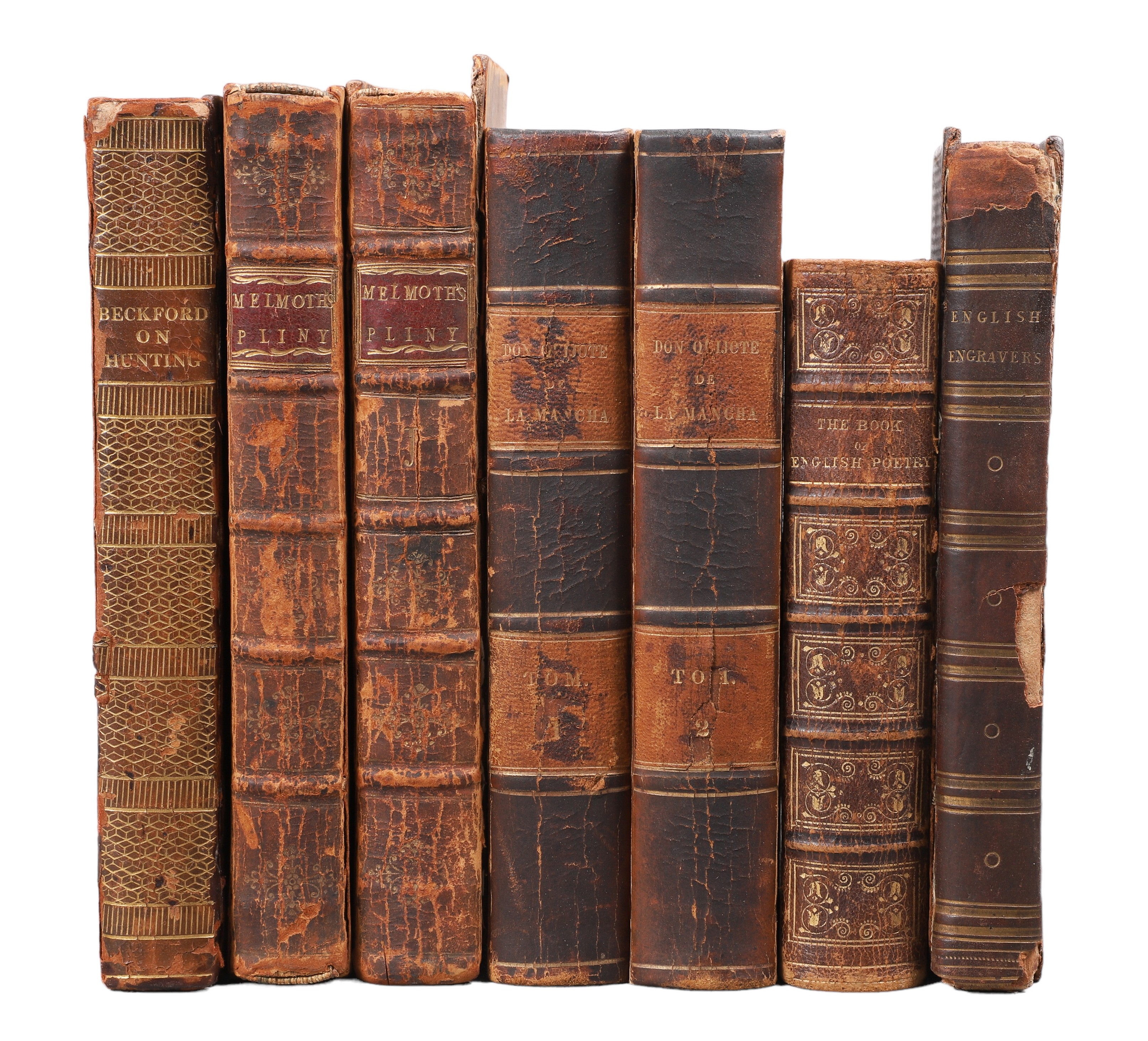 Seven 18th and 19th century books  2e13a4
