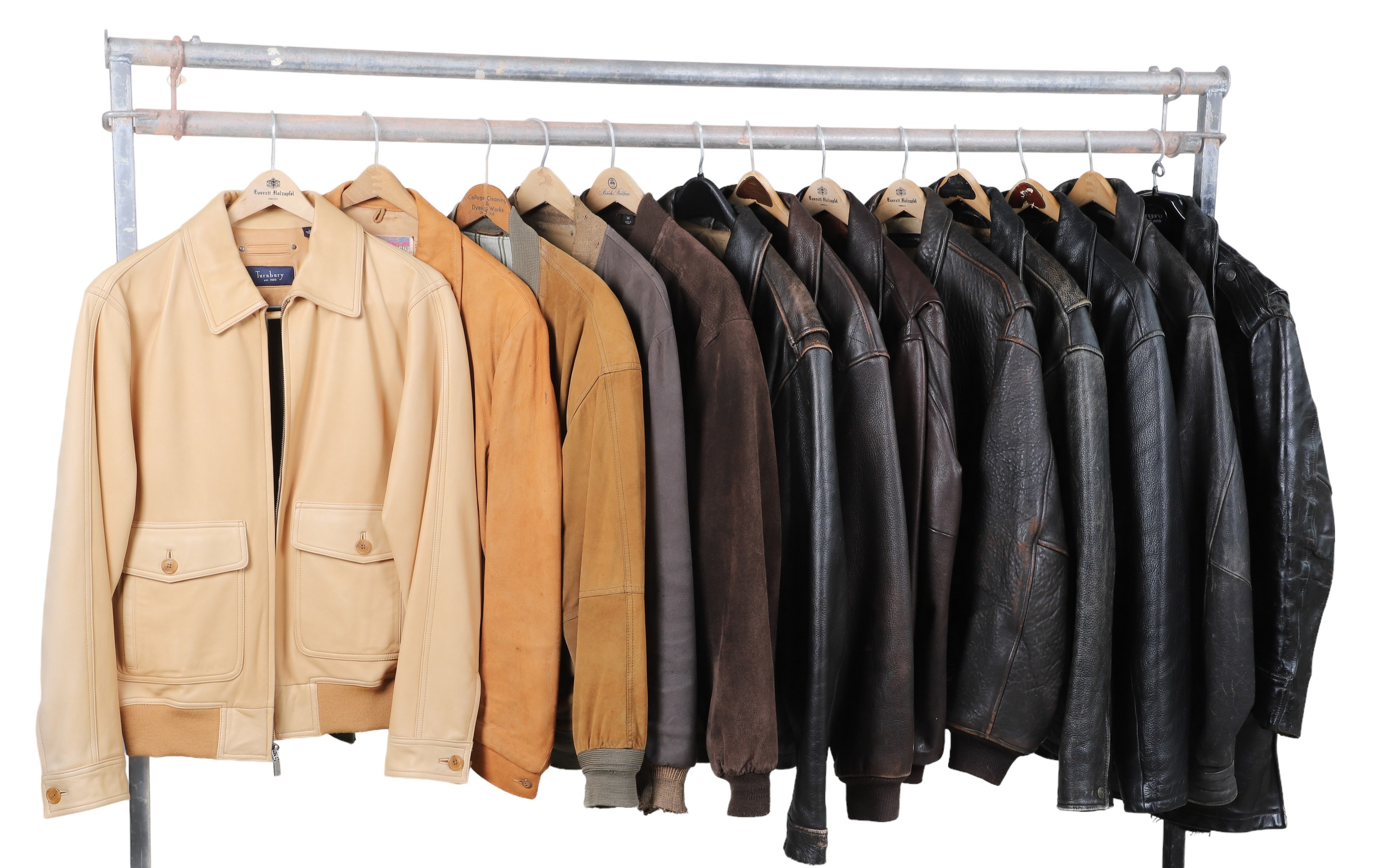  13 Mens leather jackets to include 2e14a2