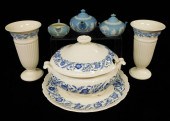 WEDGWOOD: SIX PIECES INCLUDING A TUREEN