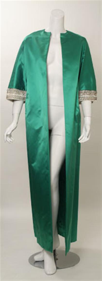 Three jewel tone silk opera coats 4980c