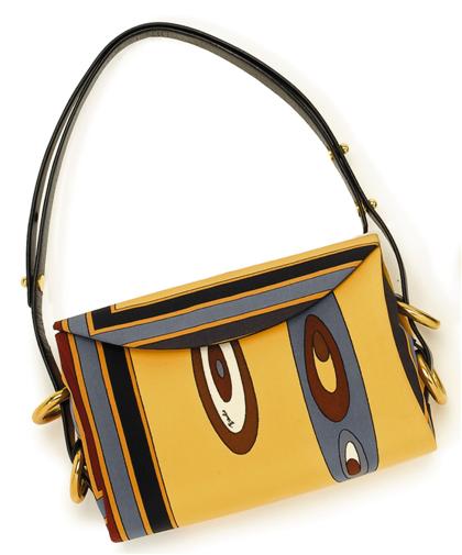 Emilio Pucci printed silk purse 4985d