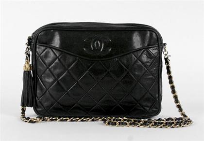 Chanel small black camera bag  49887