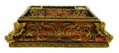 BOULLE DESK INK WELL FRENCH 19TH 2e2676