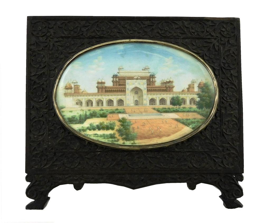 MINIATURE PAINTING ON IVORY INDIA  2e270d