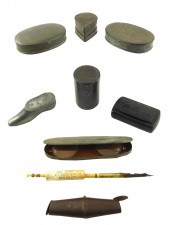 19TH C SMALL BOXES AND ITEMS  2e2be7