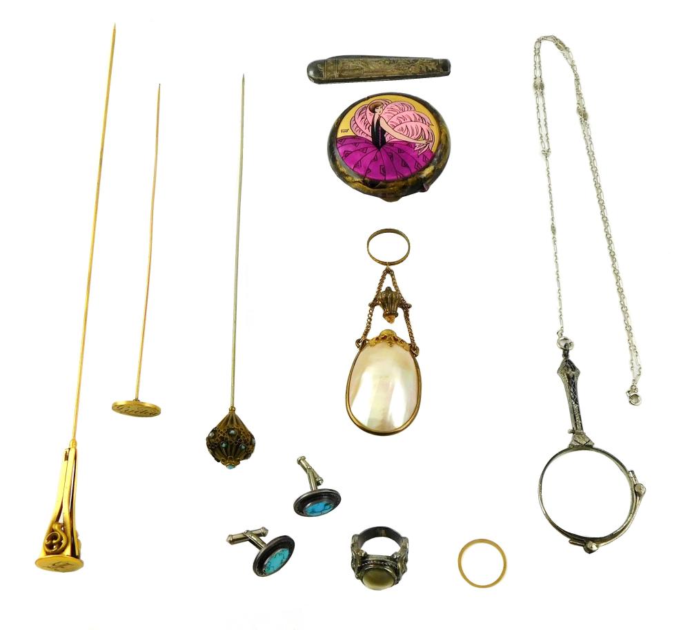 ASSORTED VANITY AND JEWELRY 14K  2e2cd5