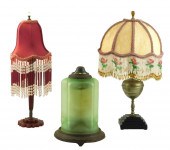 LAMP: THREE SMALL LAMPS INCLUDING TWO