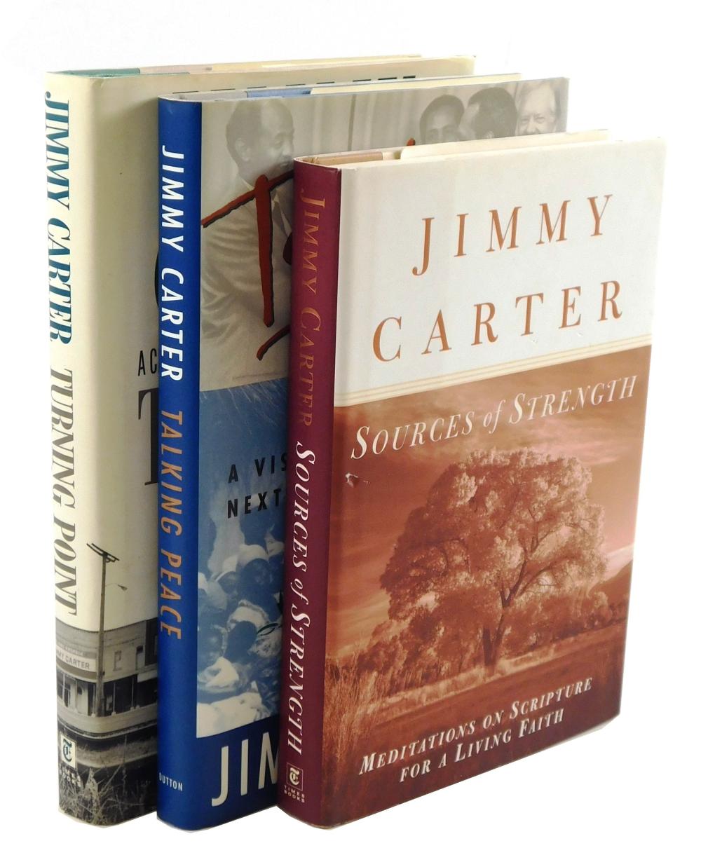 BOOKS THREE VOLUMES BY JIMMY CARTER  2e2e0b