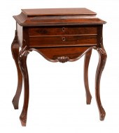 AMERICAN ROCOCO CARVED ROSEWOOD WORK