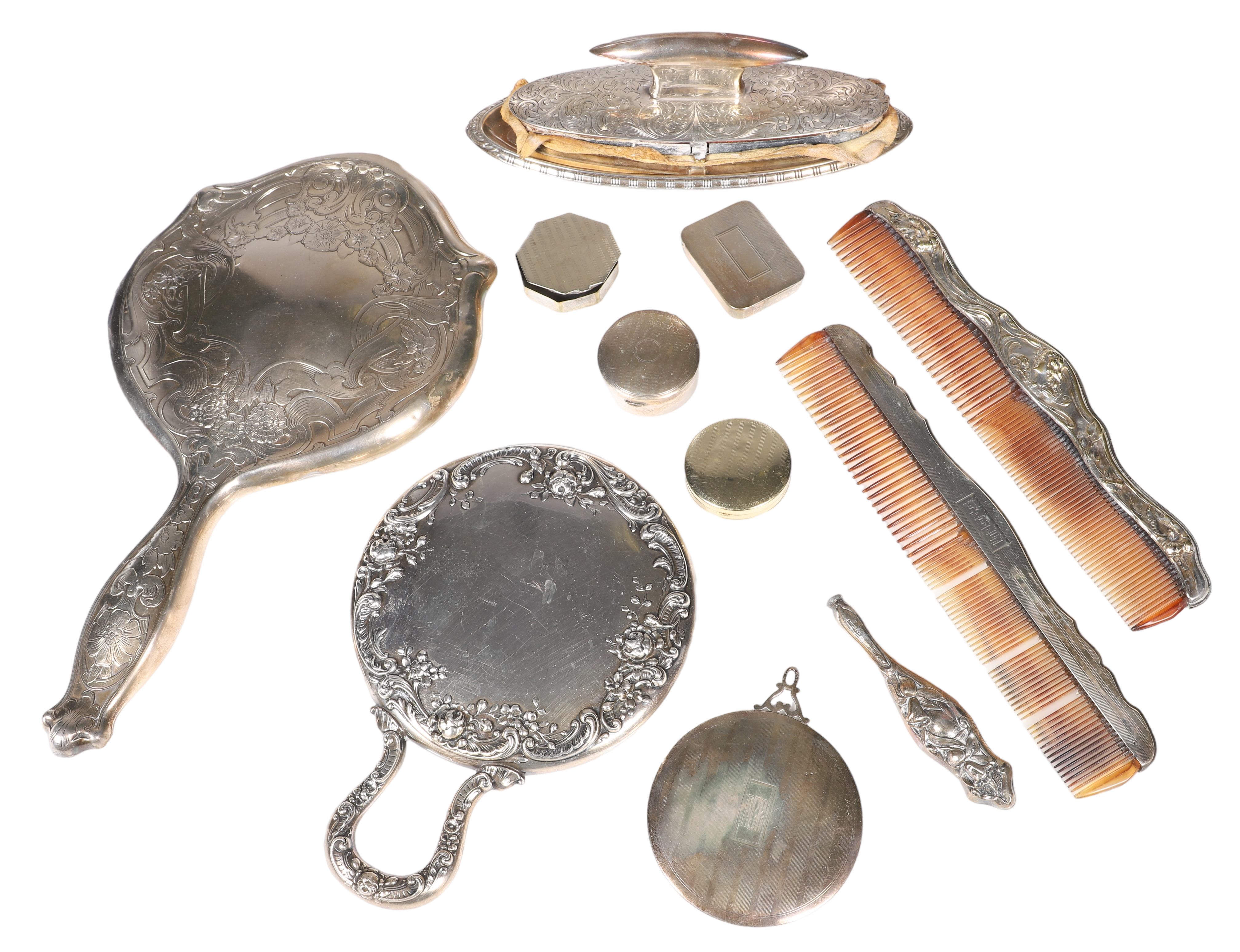 Sterling vanity items to include 2e1562