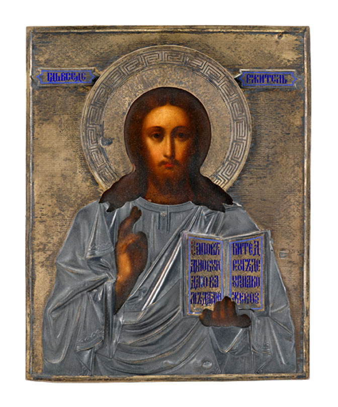 Russian icon  CHRIST PANTOCRATOR    moscow,