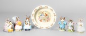  7 Pcs Beatrix Potter porcelain  2e172f