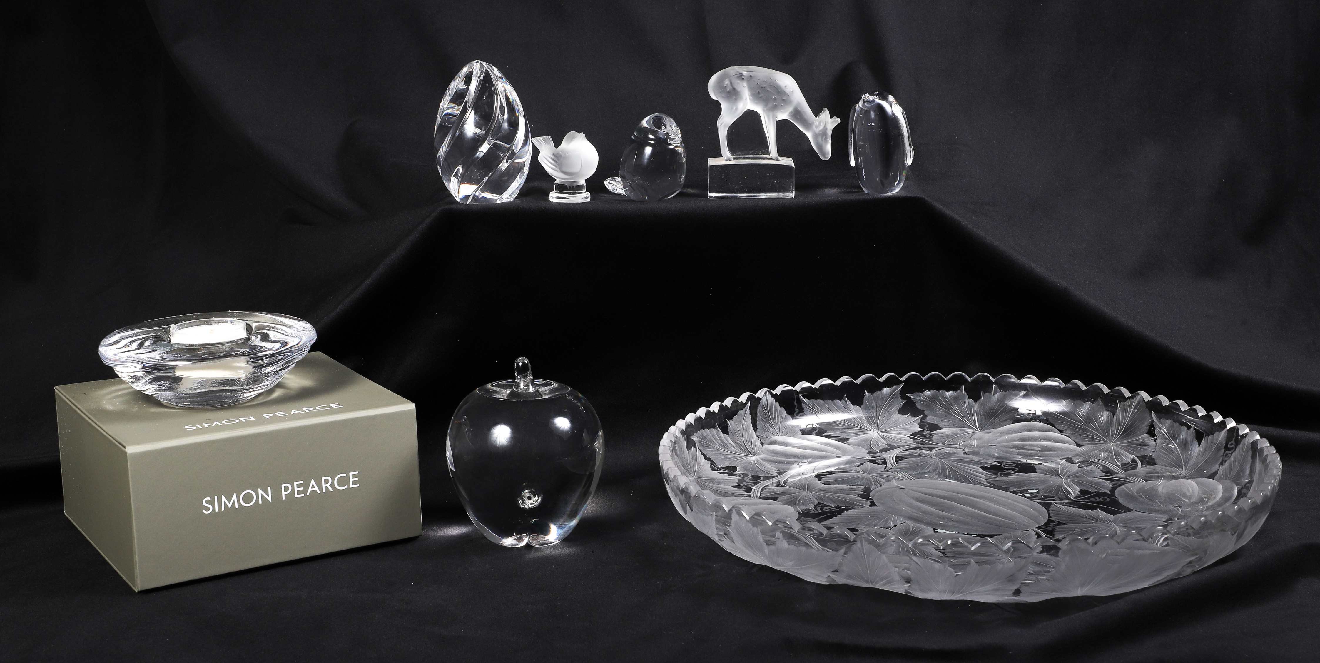 Lalique figures crystal animals  2e1919